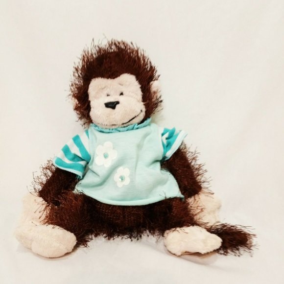 Monkey Webkinz No Code Ganz Plush Stuffed Animal 8 - Picture 1 of 7